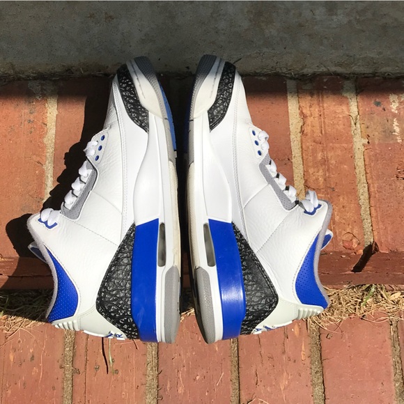 Air Jordan Retro 3 Racer Blue Size 8.5 - Picture 5 of 9